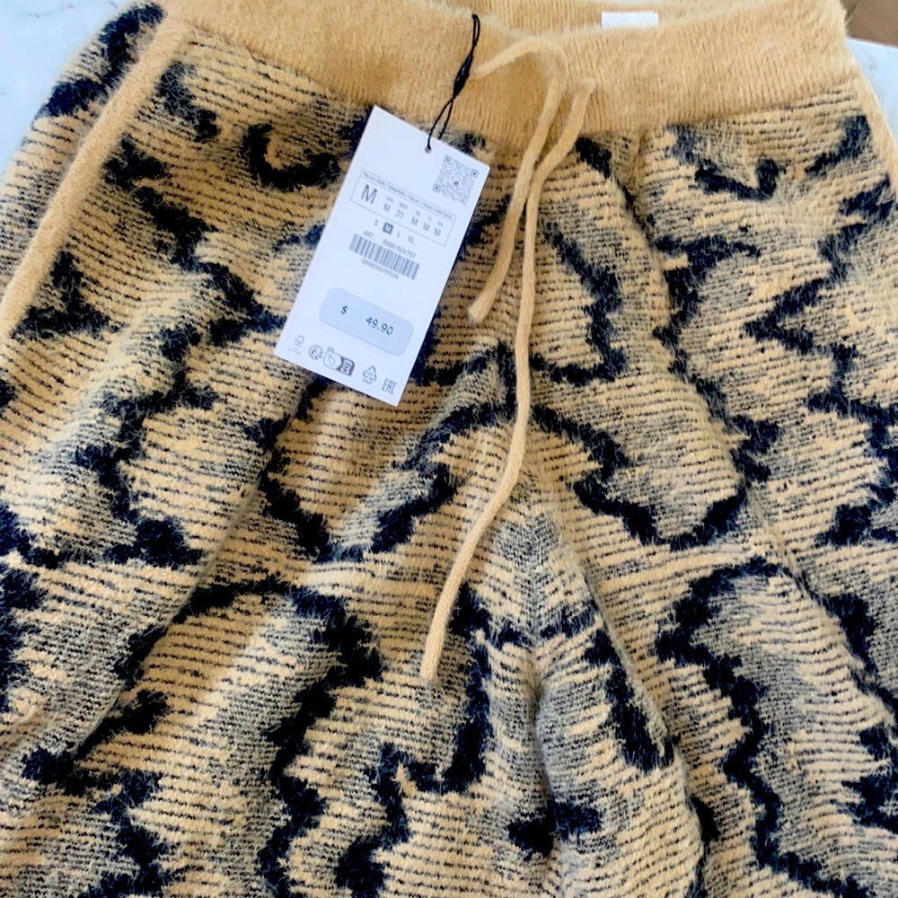 Soft sleek pants , size medium